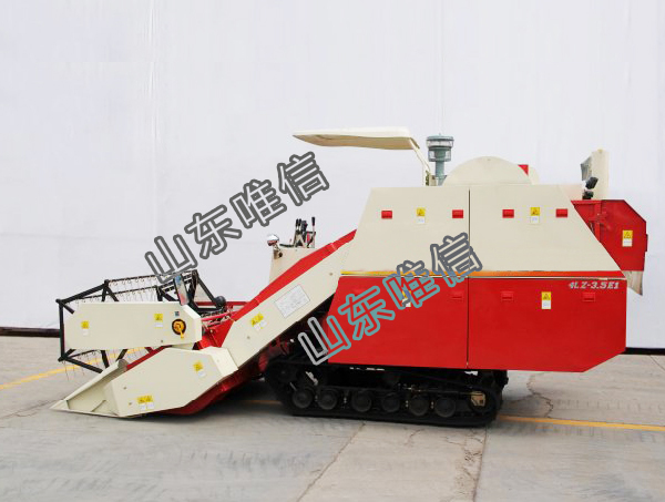 Crawler Type Paddy Rice Combine Harvester