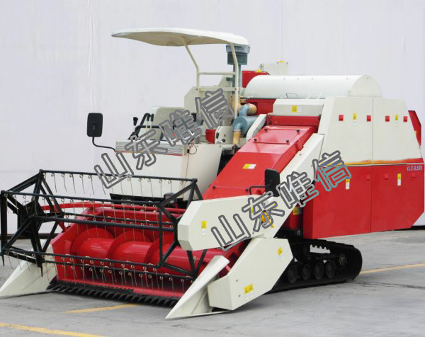 Crawler Type Paddy Rice Combine Harvester