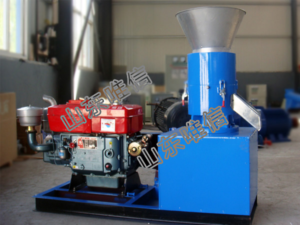 Diesel Engine Drive Pellet Mill