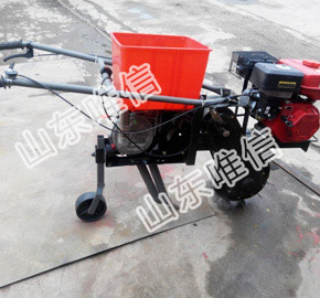 Hand Push Diesel Engine Single Row Corn Planter Machine 