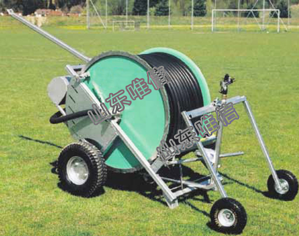 Mini Hose Reel Irrigation Machinery With Spray Gun For Crops