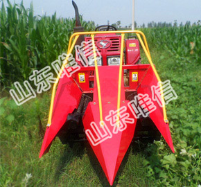Small Self-propelled Corn Combine Harvester