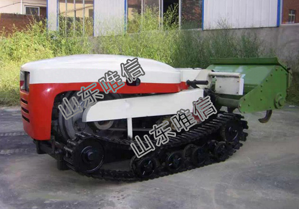 Mini Garden Remote Control Crawler Tiller 