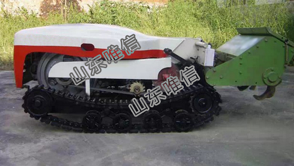 Mini Garden Remote Control Crawler Tiller 