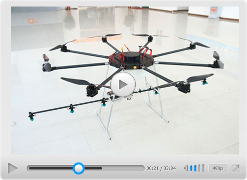 8 Rotor Agriculture UAV Drone