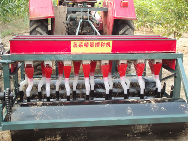 Maize Rice Vegetables Walking Tractor Seeder 