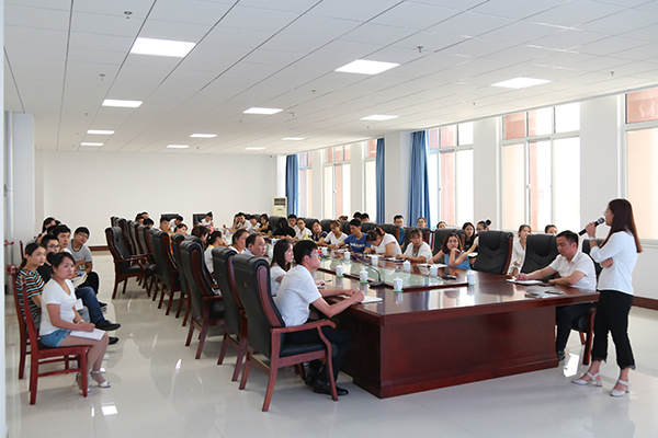 Our Jining Industrial And Commercial Vocational Training School Held Original Information Training