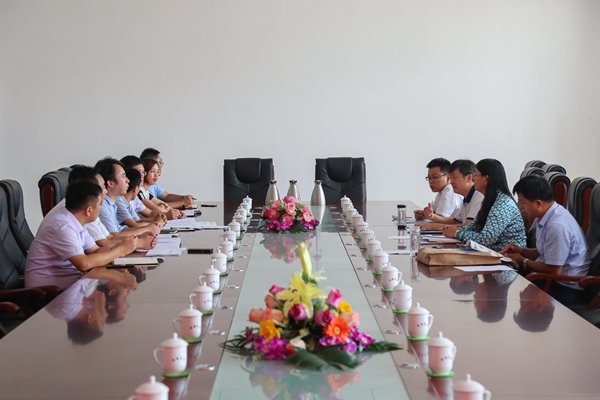 Leaders Of Jining Government Steering Group Visit Our Group For Inspection