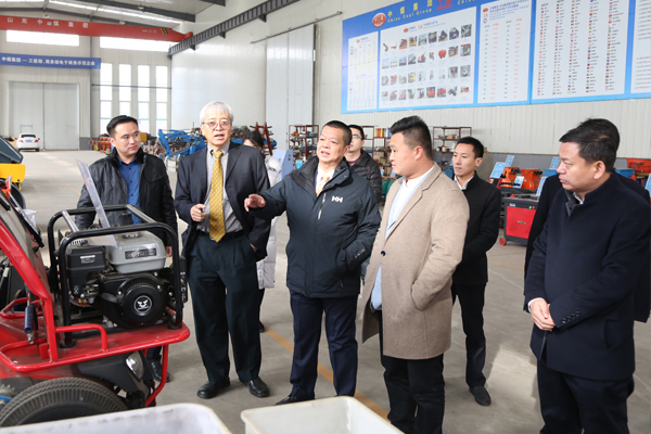 Warmly Welcome Thailand Siweiya Technology Co., Ltd., Chairman Joe MA Visit Shandong Weixin For Inspection