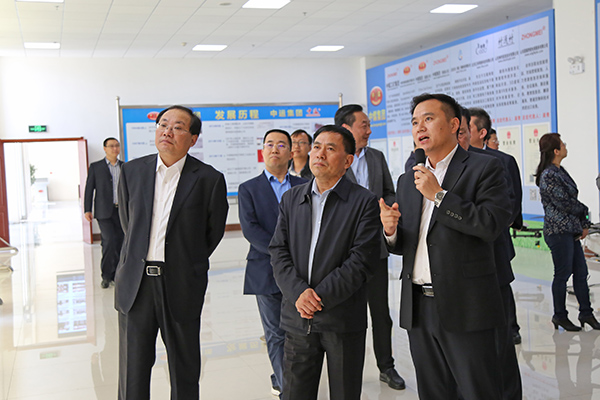 Warmly Welcome Hebi Municipal Party Committee Secretary Fan Xiufang And Mayor Guo Hao To Visit Shandong Weixin For Inspection