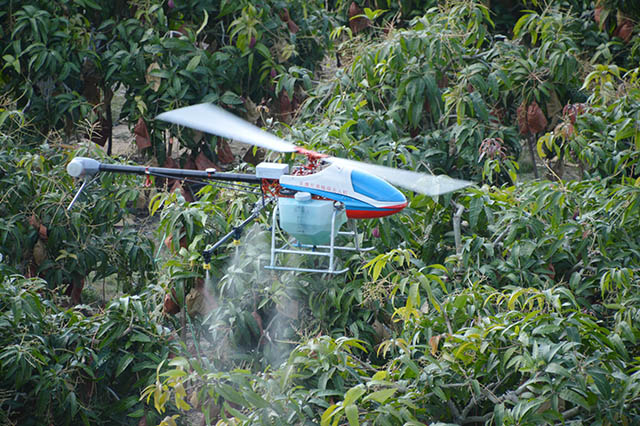 Agriculture UAV Drone Working Pesticide Mixing Experience