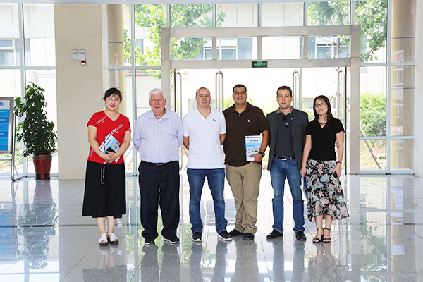 Warmly Welcomes Colombian Merchants To Visit Shandong Weixin For Purchase Steel Material