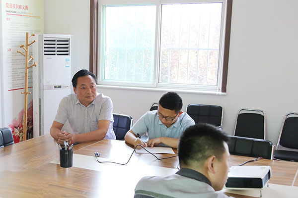 Warm congratulations on July 1 “Binhei Cup Basketball Competition”preparations for the meeting