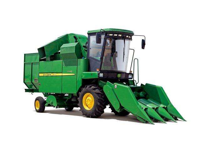 Technical Maintenance And Maintenance Of Farm Corn Combine Harvester