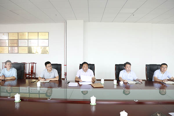 Warmly Welcome Yantai High-Tech Zone Leaders Visit Shandong Weixin To Carry Out Project Cooperation Negotiation