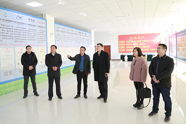 Warmly Welcome Jining High-Tech Zone Leaders Visit Shandong Weixin