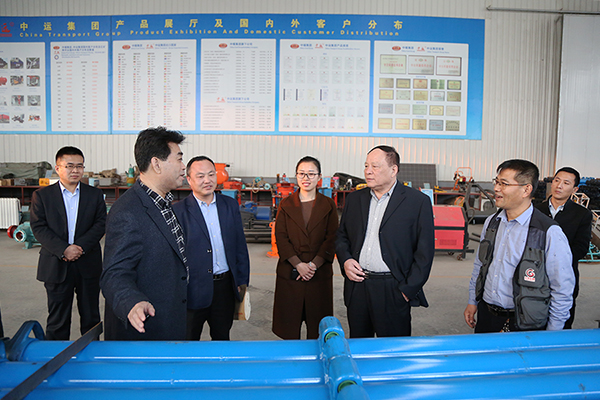 Warmly Welcome The Leaders Of Yankuang Group And Jining Film Industry Association To Visit The Shandong Weixin