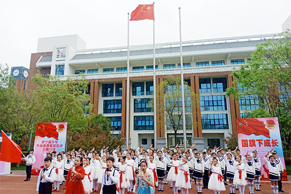 Shandong Weixin Committee Participate In The Theme Activity Of Youth Patriotic Preaching In Jining High-Tech Zone