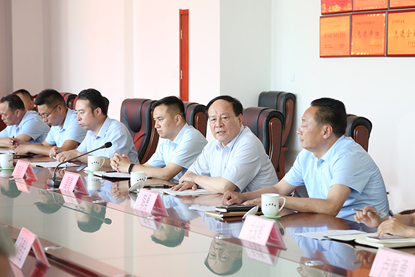 Warmly Welcome The Leaders Of The Industrial Committee Of The Old Association Of Science And Technology & Entrepreneurs To Visit The China Coal Group