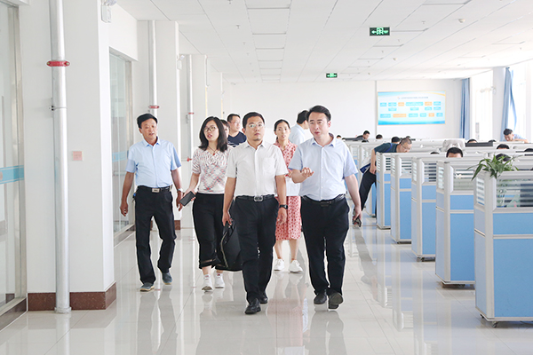 Warmly Welcome The Leaders Of Jining Innovation And Entrepreneurship Research Institute To Visit The Shandong Weixin