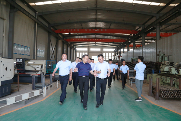 Warmly Welcome The Leaders Of Jining City Retired Military Affairs Bureau To Visit Shandong Weixin