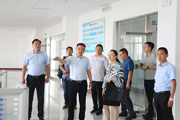 Warmly Welcome The Leaders Of Xugong Group To Visit The Shandong Weixin