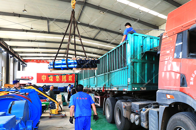 Shandong Weixin Sent A Batch Of Mine Single Hydraulic Prop To Ningxia Guyuan