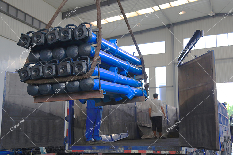 Shandong Weixin Sent A Batch Of Mining Single Hydraulic Props Sent To Shanxi Province