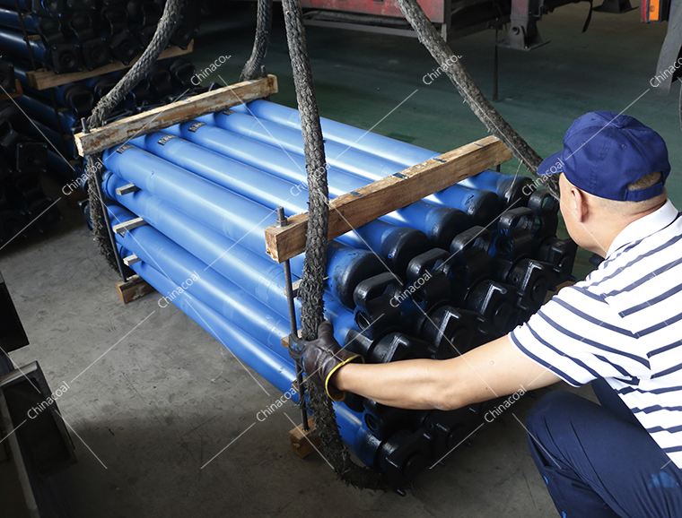 Shandong Weixin Mining Sent Single Hydraulic Props To Shanxi Province