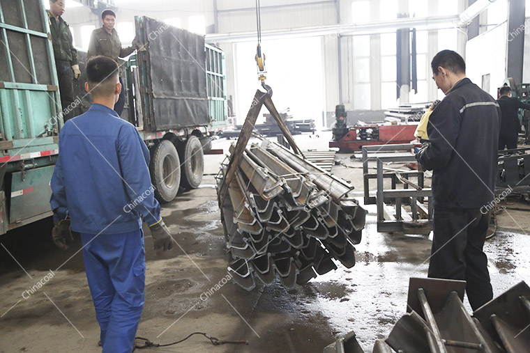 Shandong Weixin Send A Batch Of U-Shaped Steel Support To Qinghai Provice