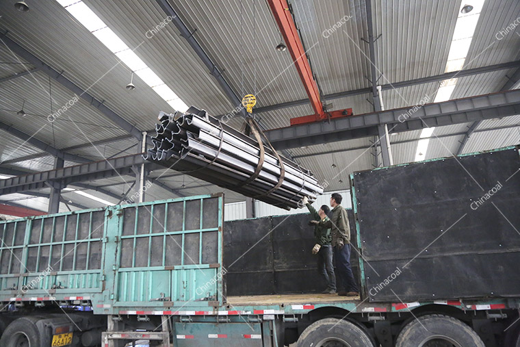 Shandong Weixin Send A Batch Of U-Shaped Steel Support To Qinghai Provice