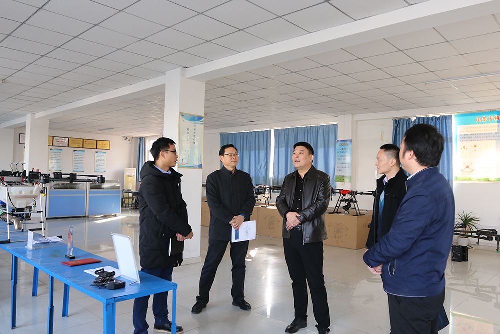 Warmly Welcome The Leaders Of Jining Technological Education Group To Visit Shandong Weixin