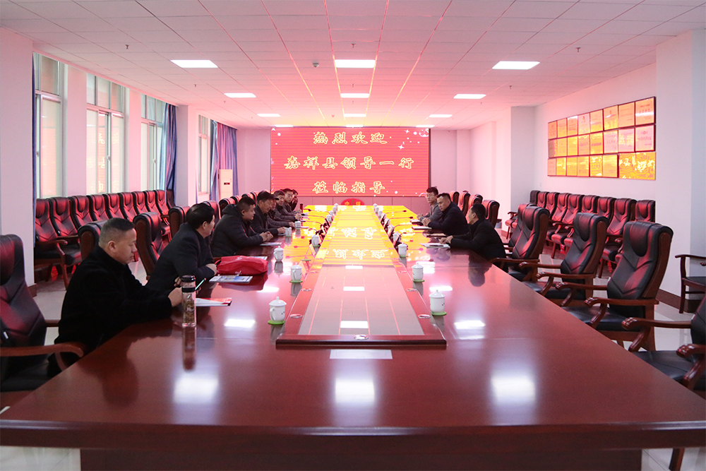 Warmly Welcome The Leaders Of Jiaxiang County To Inspect And Cooperate With Shandong Weixin