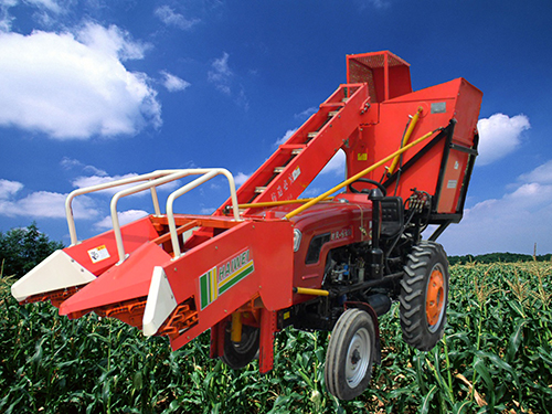 Using Farm Corn Combine Harvester Correctly