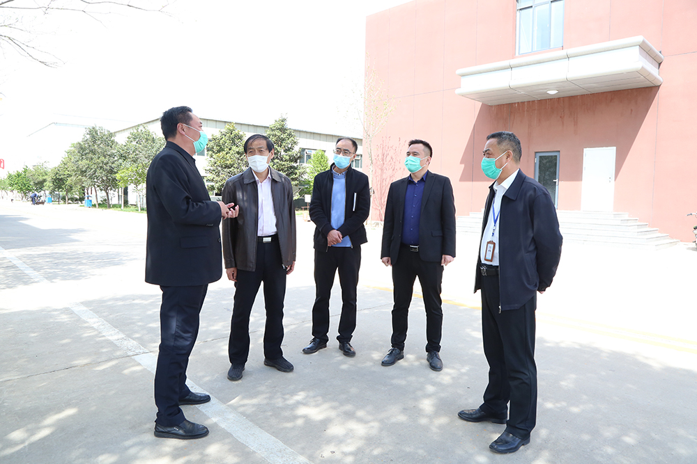 Warm welcome Jining High-tech Zone Private Enterprise Service Team Leaders visited Shandong Weixin