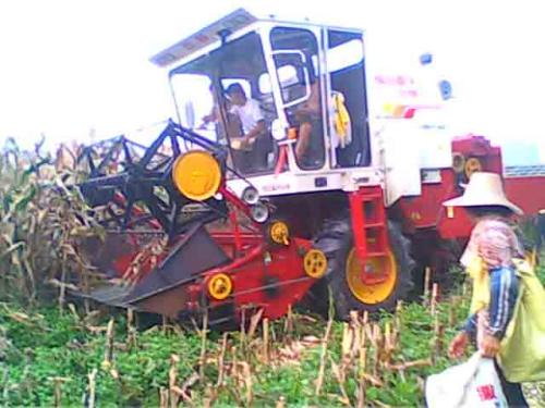 With A Farm Corn Combine Harvester, Farmers Can Harvest Corn So Easily