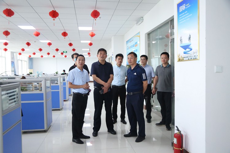 Warm Welcome Jining City Technical Education Group Leaders Visit Shandong Weixin Inspection Cooperation