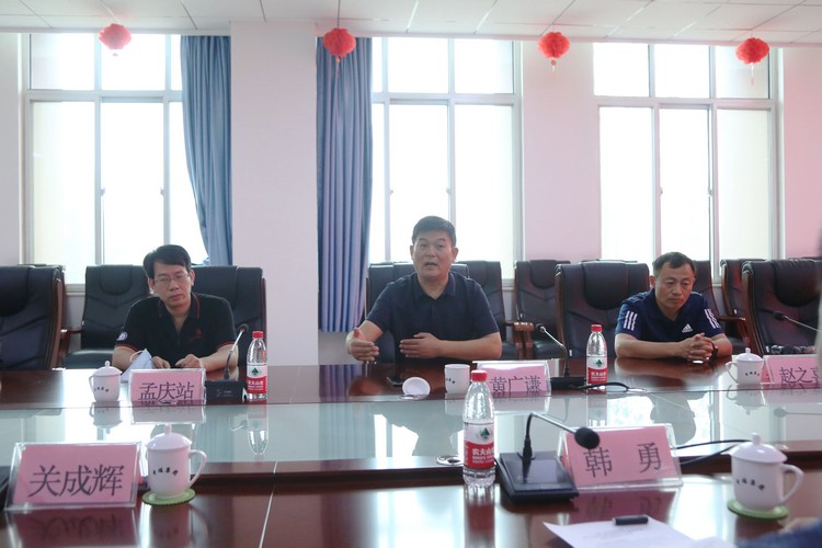 Warm Welcome Jining City Technical Education Group Leaders Visit Shandong Weixin Inspection Cooperation