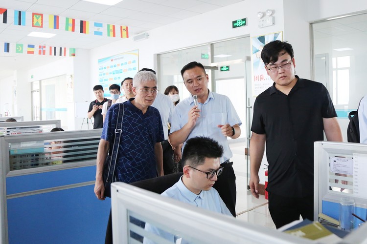 Warmly Welcome Leaders Of Shandong Artificial Intelligence Society To Visit Shandong Weixin