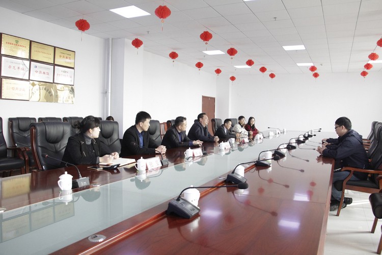 Warmly Welcome The Leaders Of Handan Iron And Steel Group To Visit Shandong Weixin Again To Discuss Cooperation