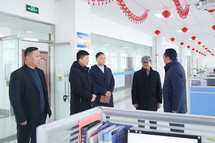 Warmly Welcome The Leaders Of China Railway 25th Bureau To Visit Shandong Weixin