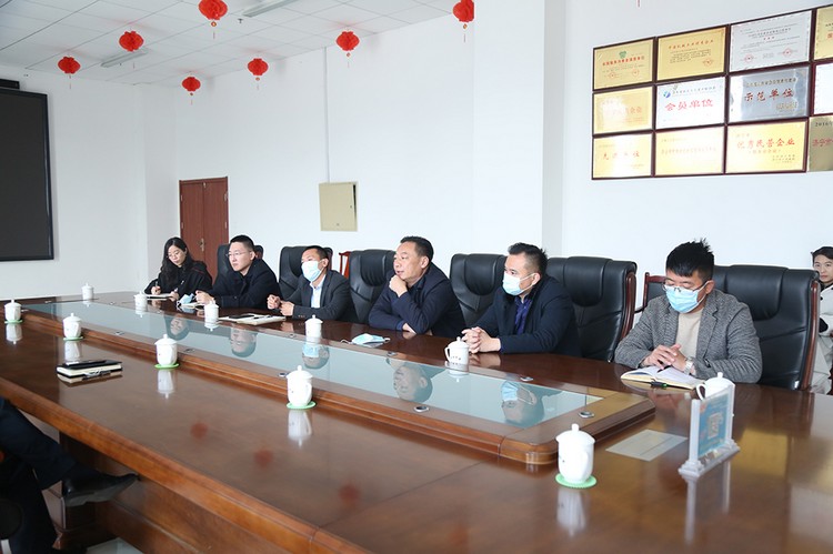 Warmly Welcome The Leaders Of The Jining Municipal Committee Of The Communist Youth League To Visit Shandong Weixin Group To Discuss Cooperation