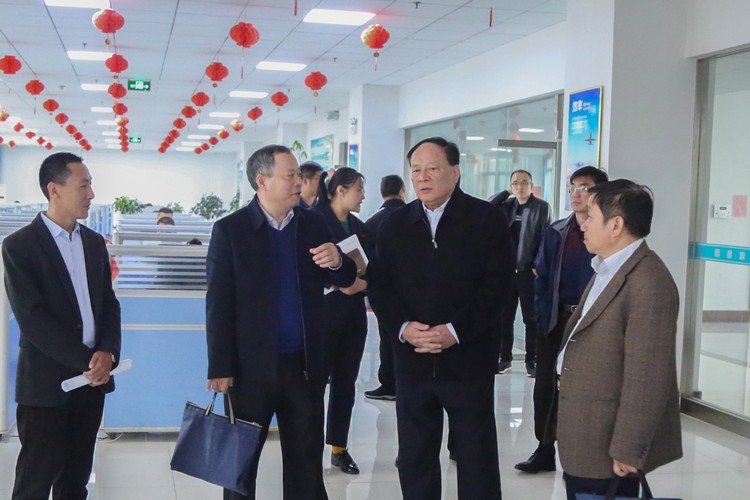 Warm Welcome Shandong Provincial Bureau Of Statistics Leadership Visit Shandong Weixin Again