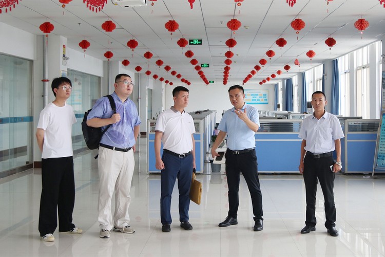 Warmly Welcome The Leaders Of Inspur Group To Visit Shandong Weixin For Inspection And Cooperation