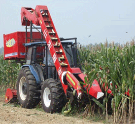 Share The Correction Method Of The Cutting Beam Of The Farm Corn Combine Harvester