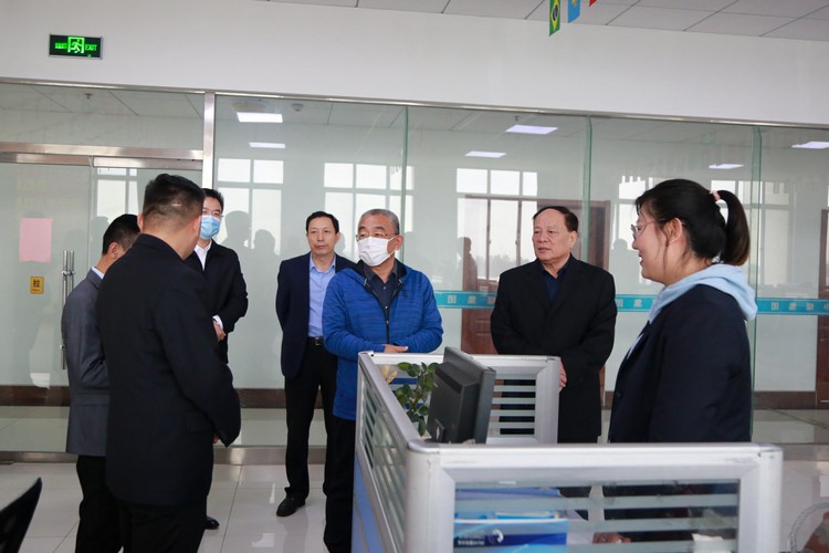 Warmly Welcome Jining Human Resources And Social Security Bureau Leaders To Visit Shandong Weixin