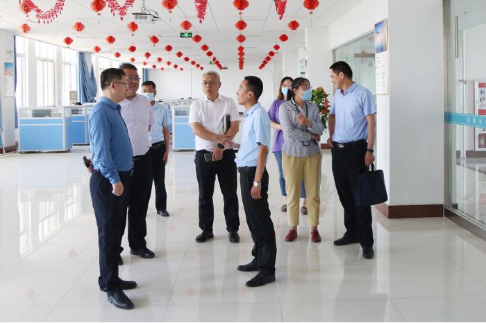 Leaders Of Industrial Bank Jinan Branch Visit Shandong Weixin To Discuss Cooperation