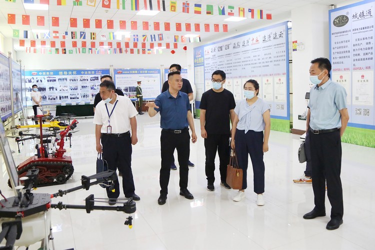 The High-End Equipment Industry Special Class Of Jining Manufacturing City Construction Headquarters Visited Shandong Weixin For Investigation And Research